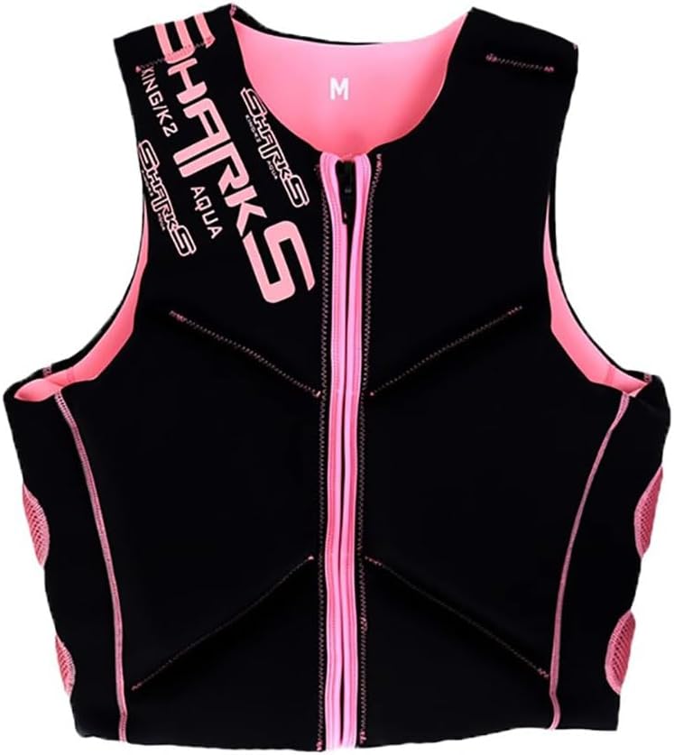 Swimming Vest | Lightweight & Quick Drying | Adjustable Buckle & Zipper |Applicable to Water Sports