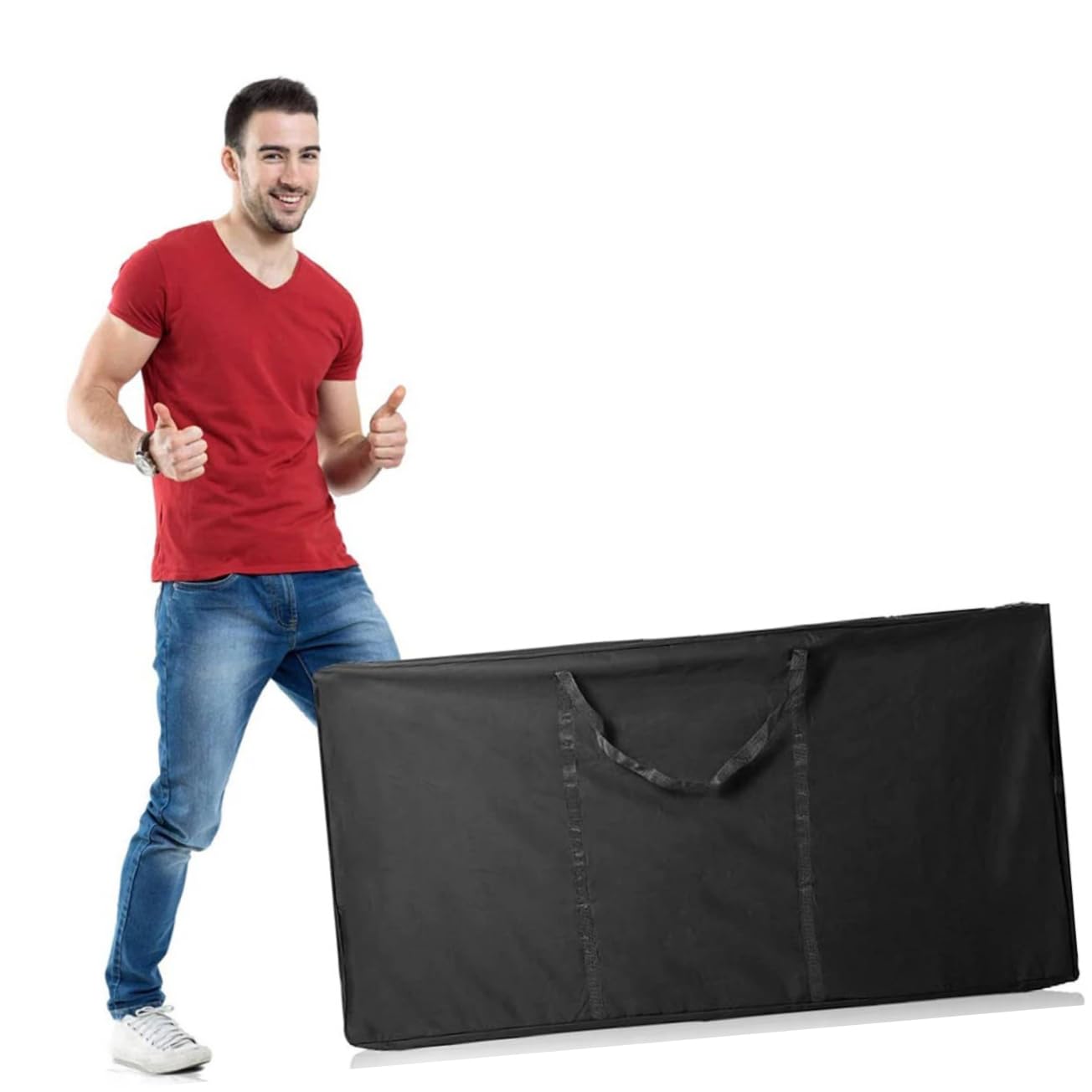 KOMBIUDA 1pc Christmas Tree Storage Bag Oxford Container for Artificial Trees Capacity Design for Easy Loading Protects against Water and Wear