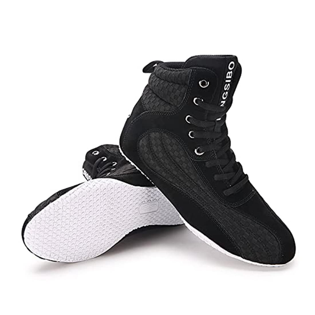 Womens Mens Wrestling Trainers Scarpe da Ginnastica Moda Boxe Fitness Scarpe Casual Leggero Bodybuilding