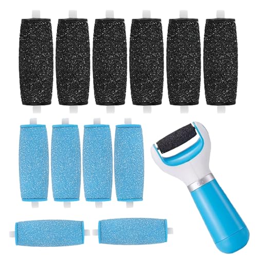 Recambio Lima Pies Compatible con Velvet Smooth, 12 Recambio Lima Pies compatible con Velvet Smooth, Set Pedicura Quita Callos y Durezas