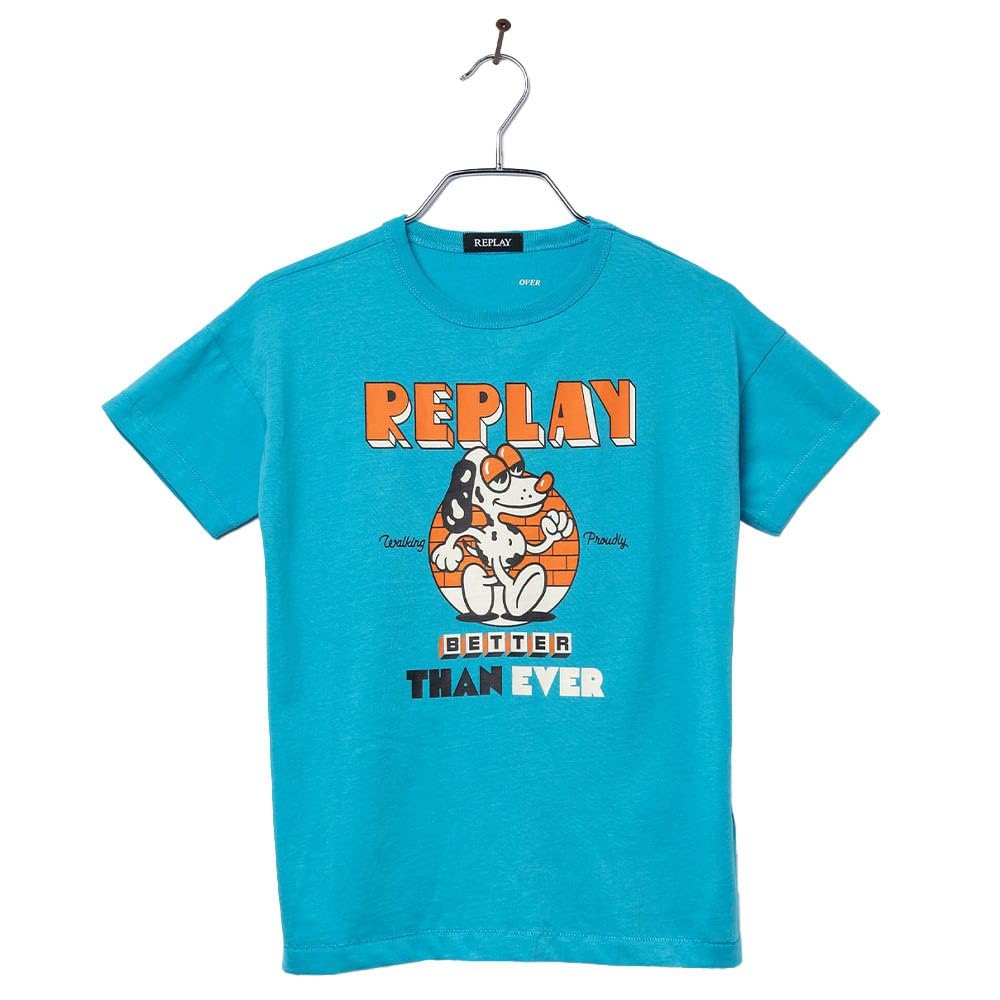 Replay Jungen T-Shirt Kurzarm aus Baumwolle