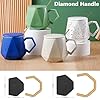 Pottery Mug Handle Molds 12Pcs Mug Handle Forms Mug Handle Making Tool for Pottery Ceramic Mug Handle Molds for Clay with Various Shapes and Sizes-Black