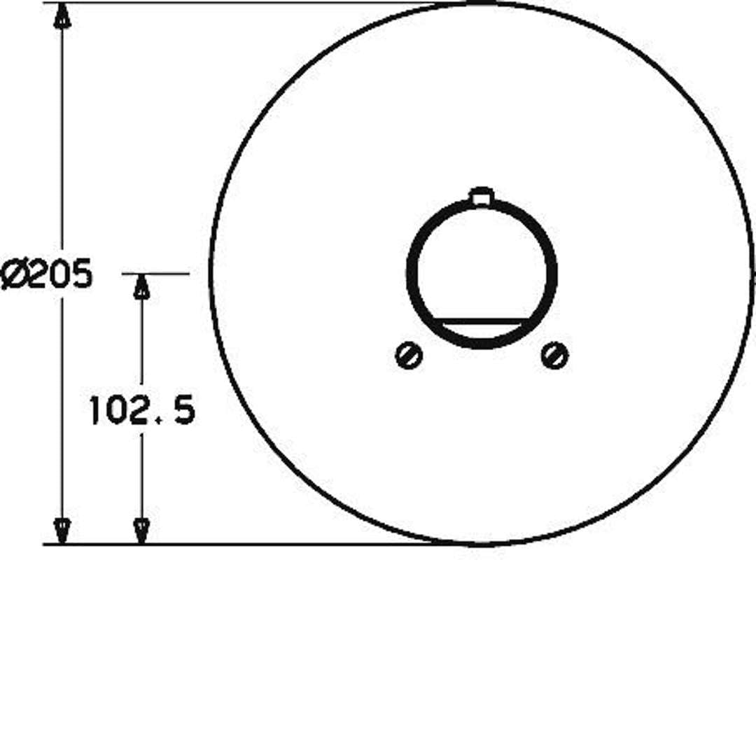 Hansa - Mix Emb. Term. Para 0804/0805 Cromo (08609175)