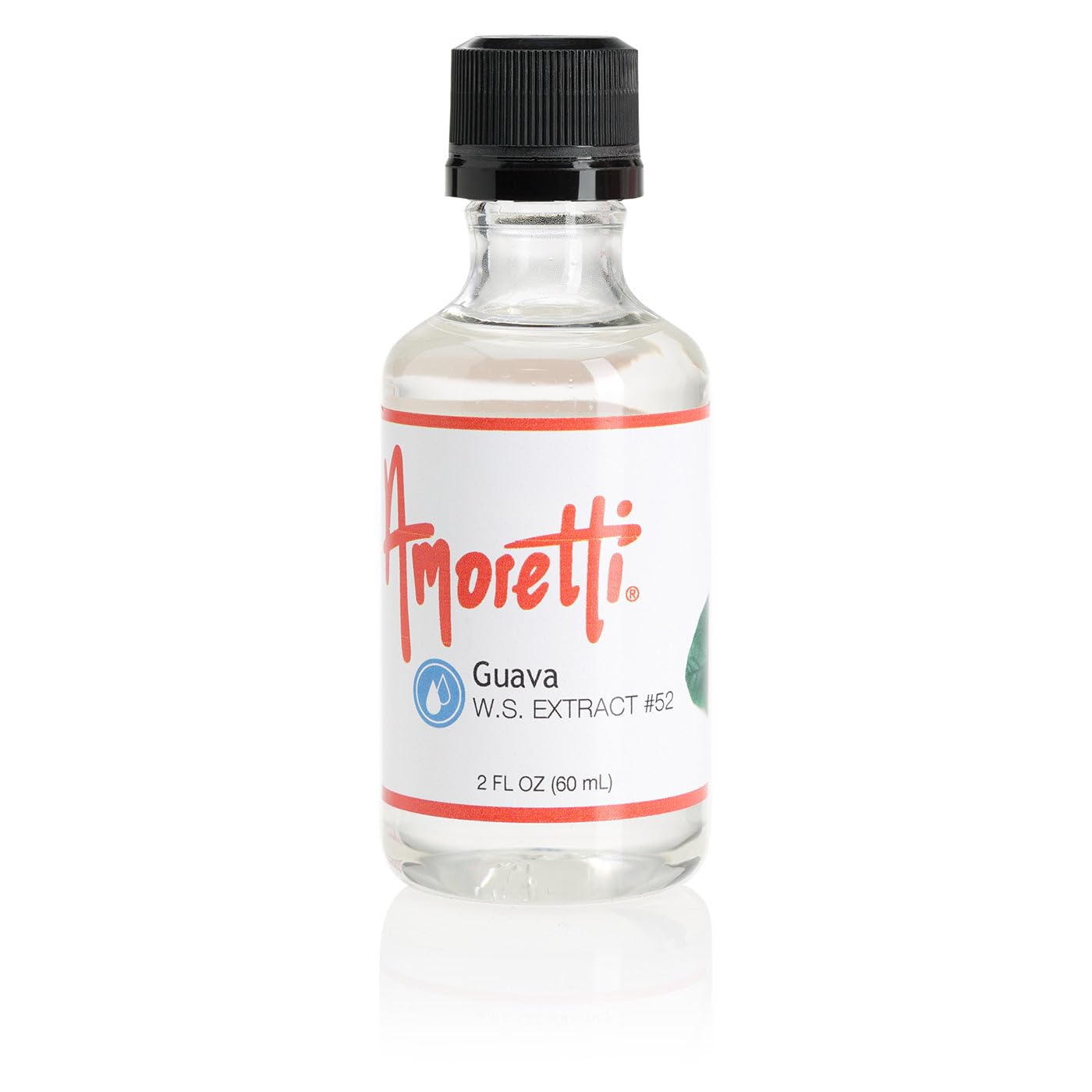 Amoretti - Guava Extract Water Soluble 2 oz - Highly Concentrated & Perfect For Pastry, Savory, Brewing, and more, Preservative Free, Vegan, Kosher Pareve, Keto Friendly