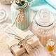 jijAcraft 100 Stück Geschenkanhänger SCHÖN DASS DU DA BIST Kraftpapier Anhänger Hochzeit 7 * 2CM mit Jute Schnur Hangtag Anhänger Etiketten Tags für Flohmarkt Verpackten Hochzeitsdeko DIY