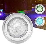 IMPERMEABLE: La luz LED sumergible tiene un nivel de impermeabilidad IP68, diseño de sello de junta tórica para una mejor impermeabilidad, evita que el agua entre en el interior