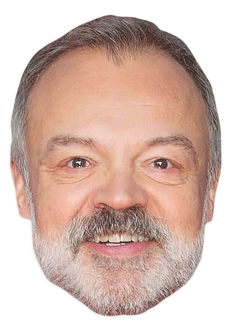 Star Cutouts Graham Norton Cm235 Cardboard Face Mask