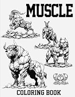 Muscular animal coloring book.: Suitable for everyone. Love animals, love fitness. B0CQVZC338 Book Cover
