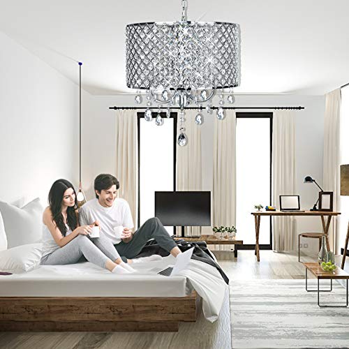 NAIZY Paralume di cristallo lampada a sospensione