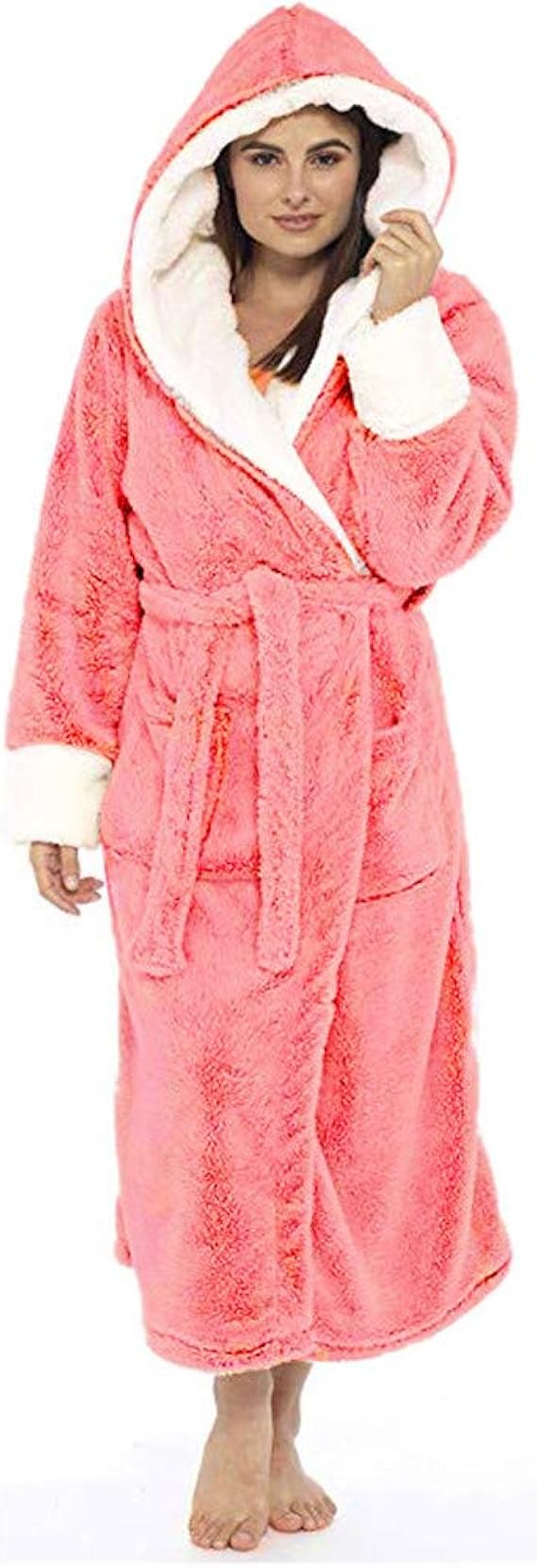 bademantel damen plüsch