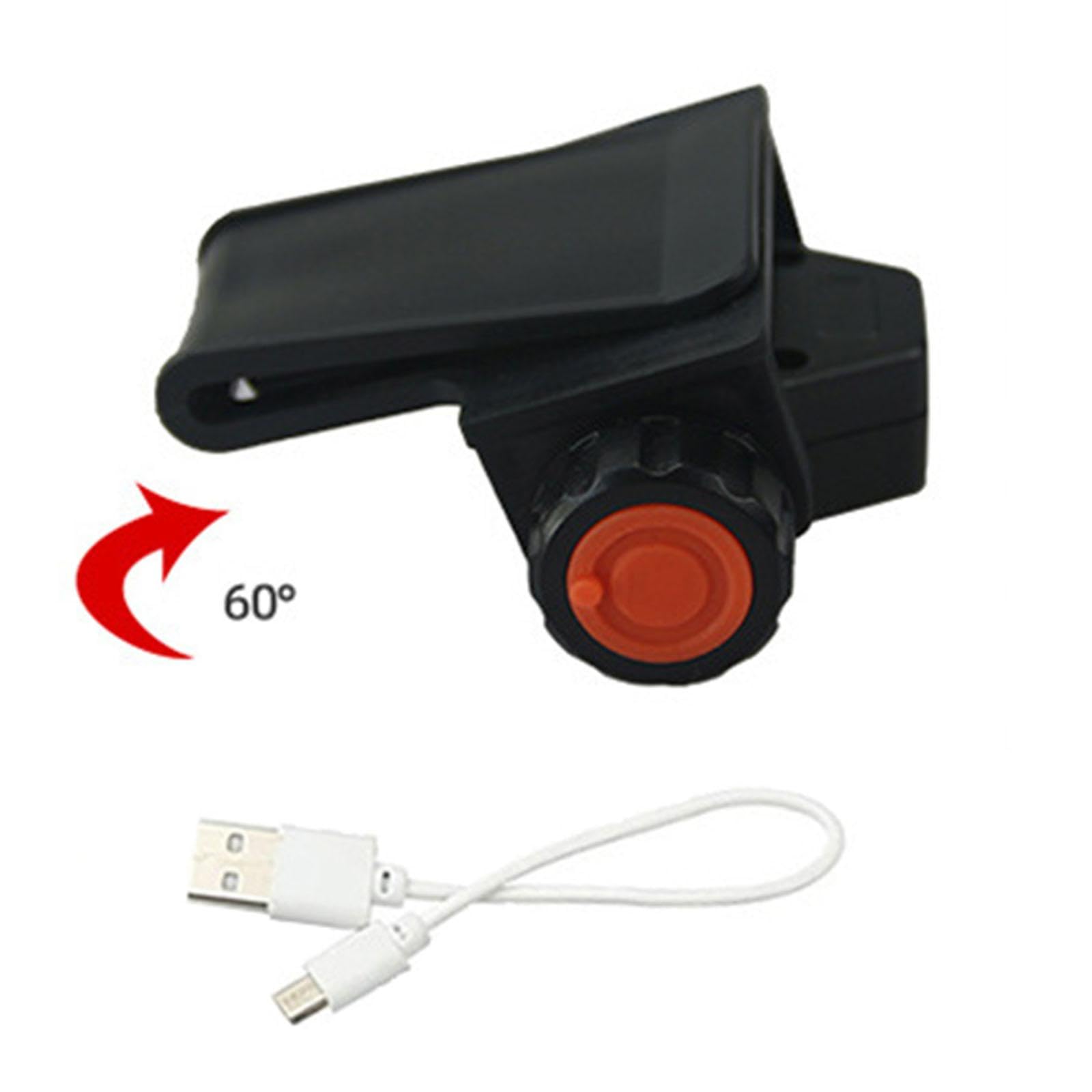 LOVIVER Lampe Frontale Pour Masque De Soudage USB - Double Lumière Réglable