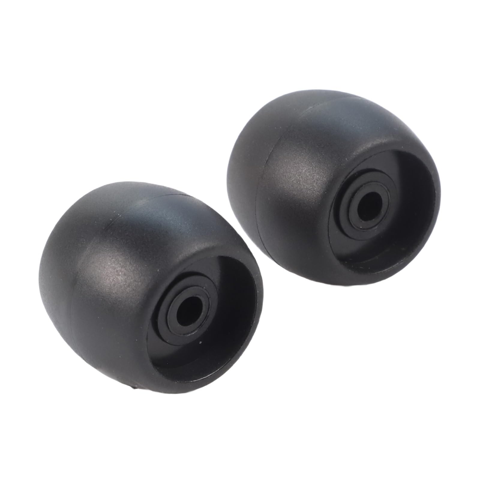RANJIAO Assembly Rubber Roller Silent Wheel Tiled,Compatible for Roborock Qrevo Curv/Saros 10 / 10R Vacuum Cleaner Parts(2 pcs)
