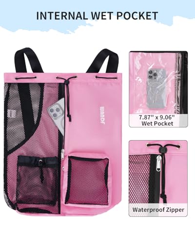 WANDF Swim Bag with Wet Pocket