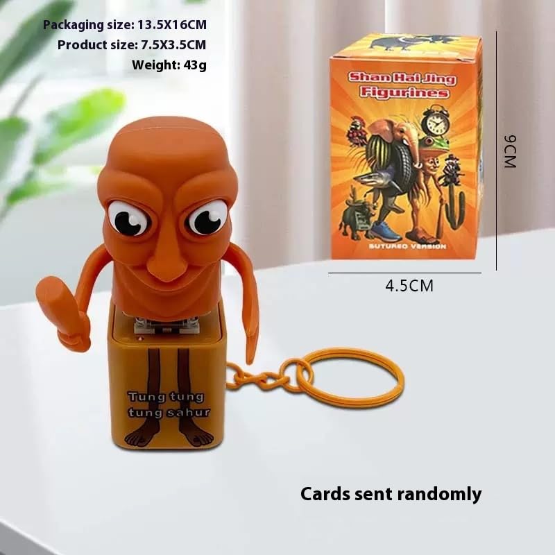 8 Piezas Figuras Tung Tung Sahur Juguetes De Coleccionables