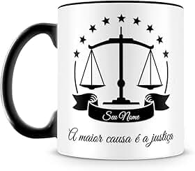 Caneca Profissão Direito (Com Nome)