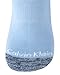 Calvin Klein Boys' Socks - Cushion Quarter Cut Ankle Socks (6 Pack), Size Large, Grey/Navy/Blue