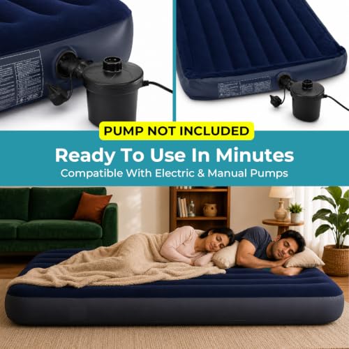 Toy Imagine Portable Inflatable Air Mattress Full Queen Size - Image 3