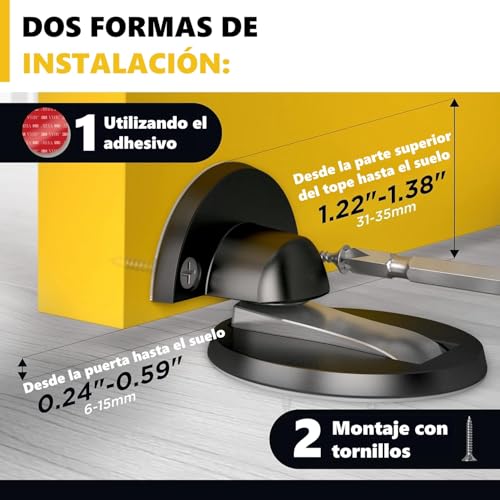 Tope para puerta con imán 15 Imagen adicional
