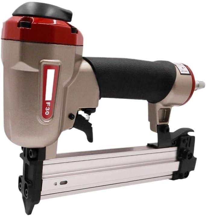 Pneumatic Power Nailer Decorative Tool 18 Gauge Pneumatic Construction Stapler F30 Air Brad Nail Gun for Furniture Upholstery Woodworking Tools