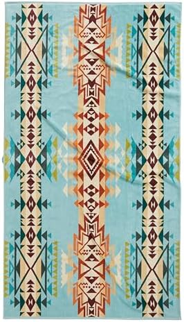 Pendleton Oversized Jacquard Spa Towels, 40 x 70 inches Bath Towe...