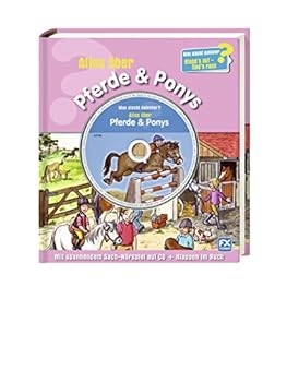 Hardcover Was steckt dahinter? Alles über Pferde und Ponys [German] Book