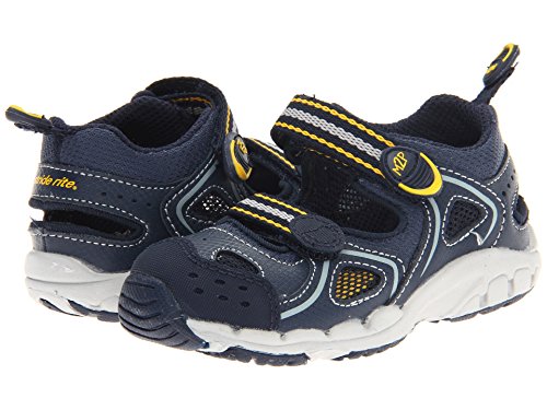 Stride Rite Made 2 Play Perry Sandal (Toddler),Navhy/Yellow,5.5 M Us Toddler #TOP6
