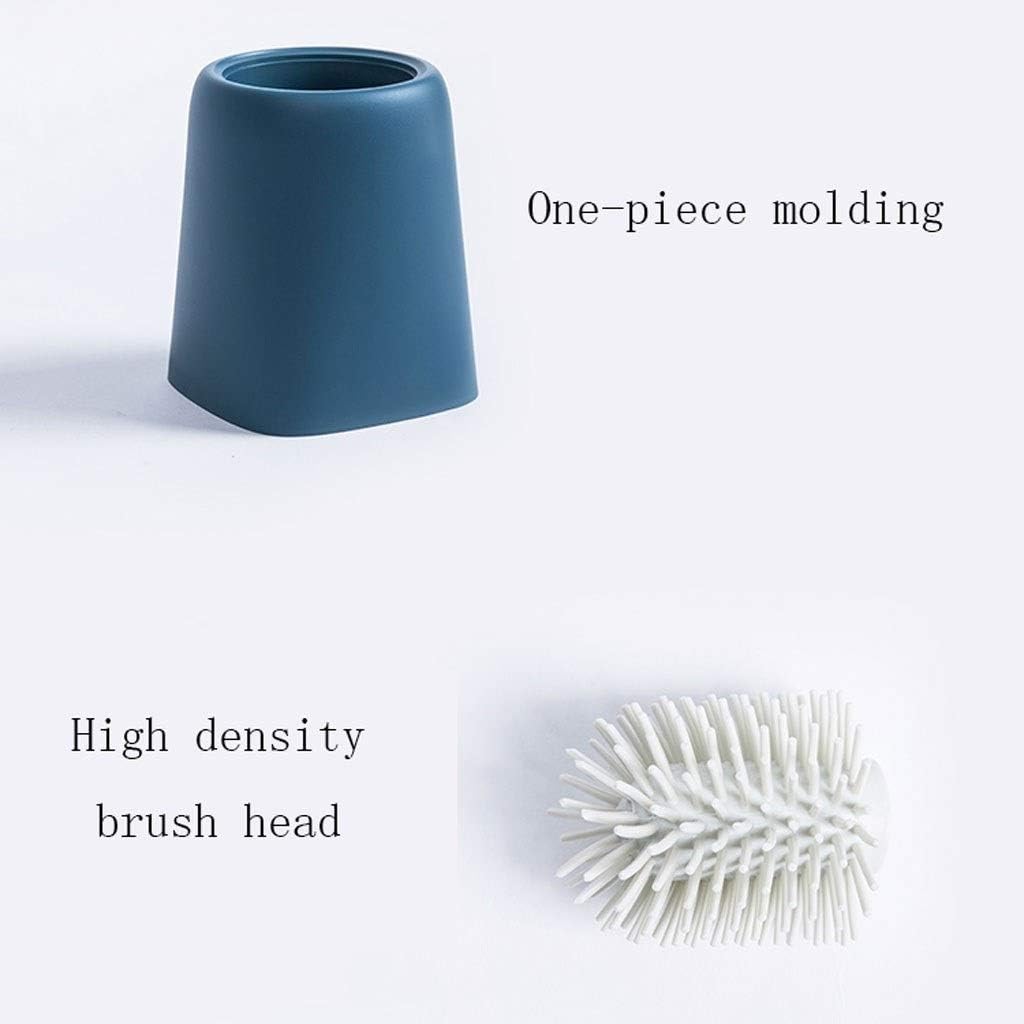 SPOUR Toilet Brush Holder Toilet Brush Set Long Handle No Dead Corner Toilet Brush Free Punching Toilet Brush Ventilation Automatic Drying,Toilet Brush with Holder