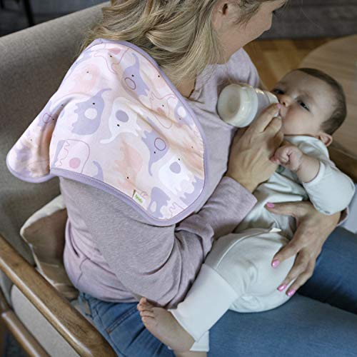 Image of Ingenuity Easy Eater 4-Pack Baby Bib Set - Grazy & Easy Eater 3-Pack Baby Burp Cloth Set - Grazy