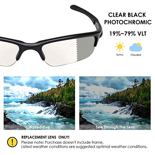 Image of BLAZERBUCK Polarized Replacement Lenses for Oakley Si Ballistic Det Cord OO9253 Sunglass