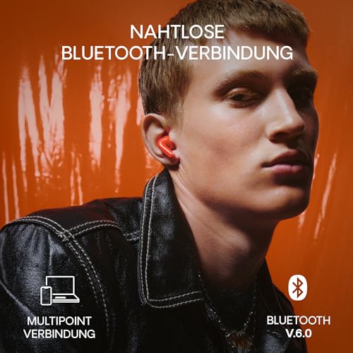 Urbanista Bluetooth Kopfhörer in Ear, Noise Cancelling Kopfhörer Kabellos – Ansicht 3