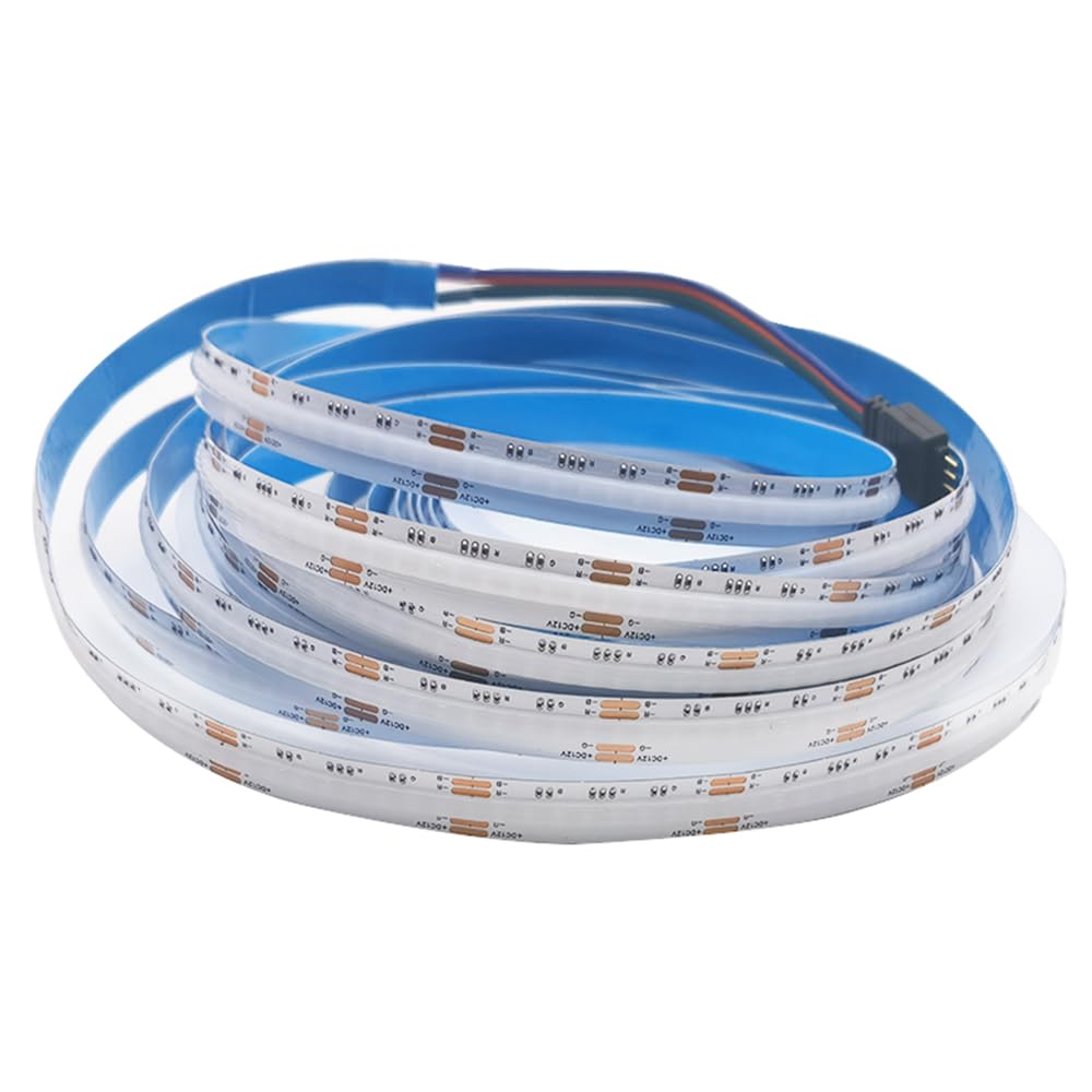 COB RGB Flexibel Hohe Dichte LED Streifen 5M 810LED/M 4050LEDs DC12V 14W/M IP30 Nicht Wasserdicht Mehrfarbig für DIY Heimdekoration(Nicht inhalt Netzteil＆Controller)