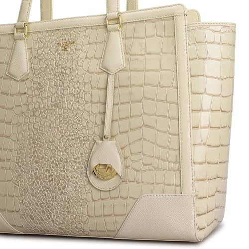 Image of Da Milano Leather Tote Bag for Women (02020OL)
