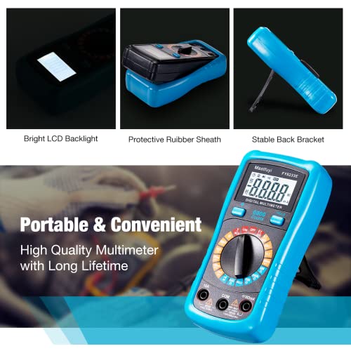 Network Cable Tester, Line Finder with Probe Tone, Wire Tracker Multifunction, RJ11 RJ45 Cable Tracer, Telephone Line Test, Ethernet LAN Network Cat5 Cat6 Cable Maintenance Collation-Blue