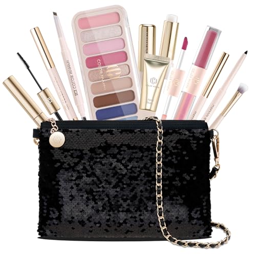 Color-Nymph-Teen-Girls-Makeup-Kits-Makeup-Set-For-Girls-With-Sequin-Bag-All-In-One-Makeup-Kit-For-Women-Packed-Individually-9-Colors-Eyeshadow-Palette-Liquid-Blush-Lip-gloss-Mascara-Pink-Blue