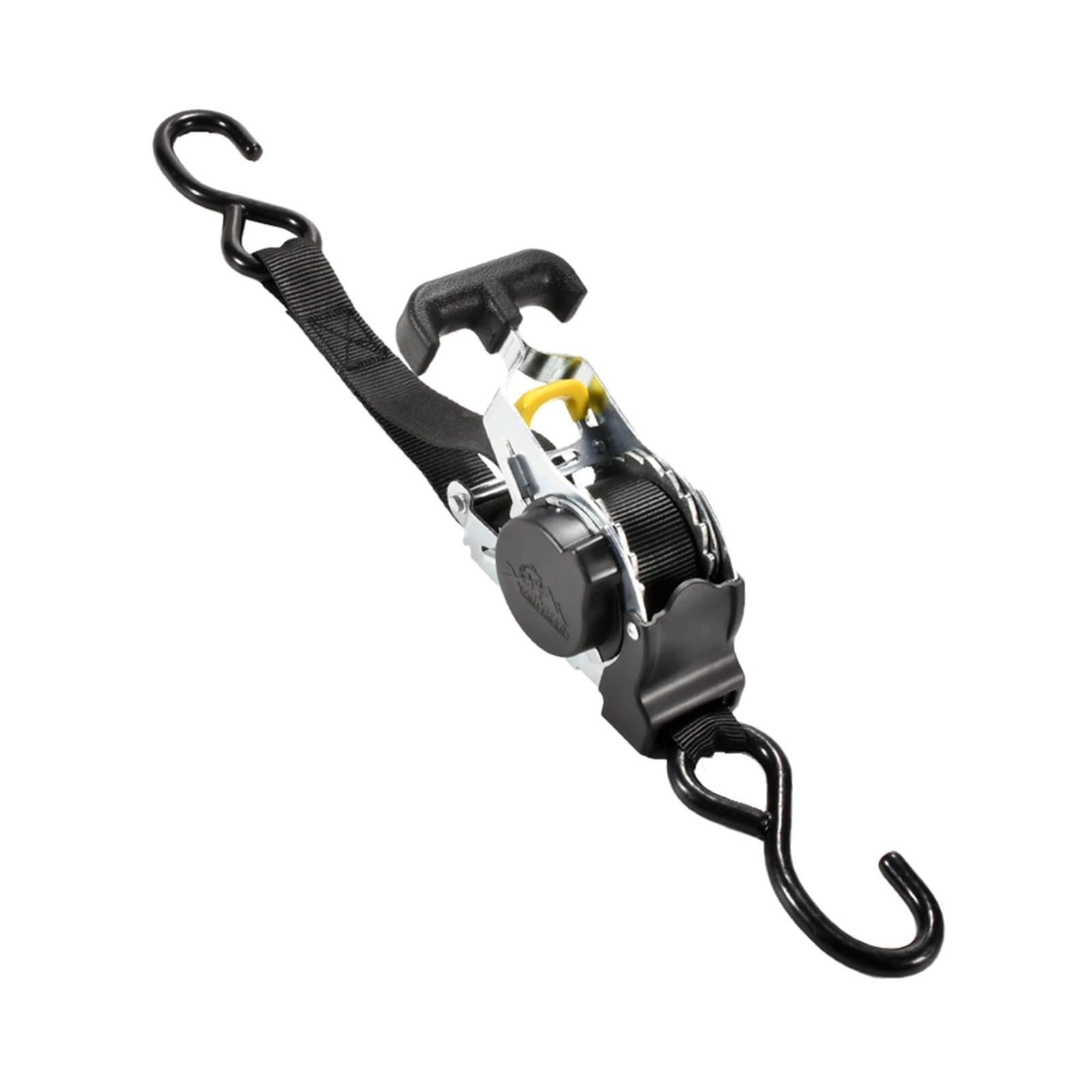 Cinghia di fissaggio, Cinghie a cricchetto for moto con gancio a S - Cinghie di fissaggio for carichi pesanti for auto, veicoli e motociclette(White)