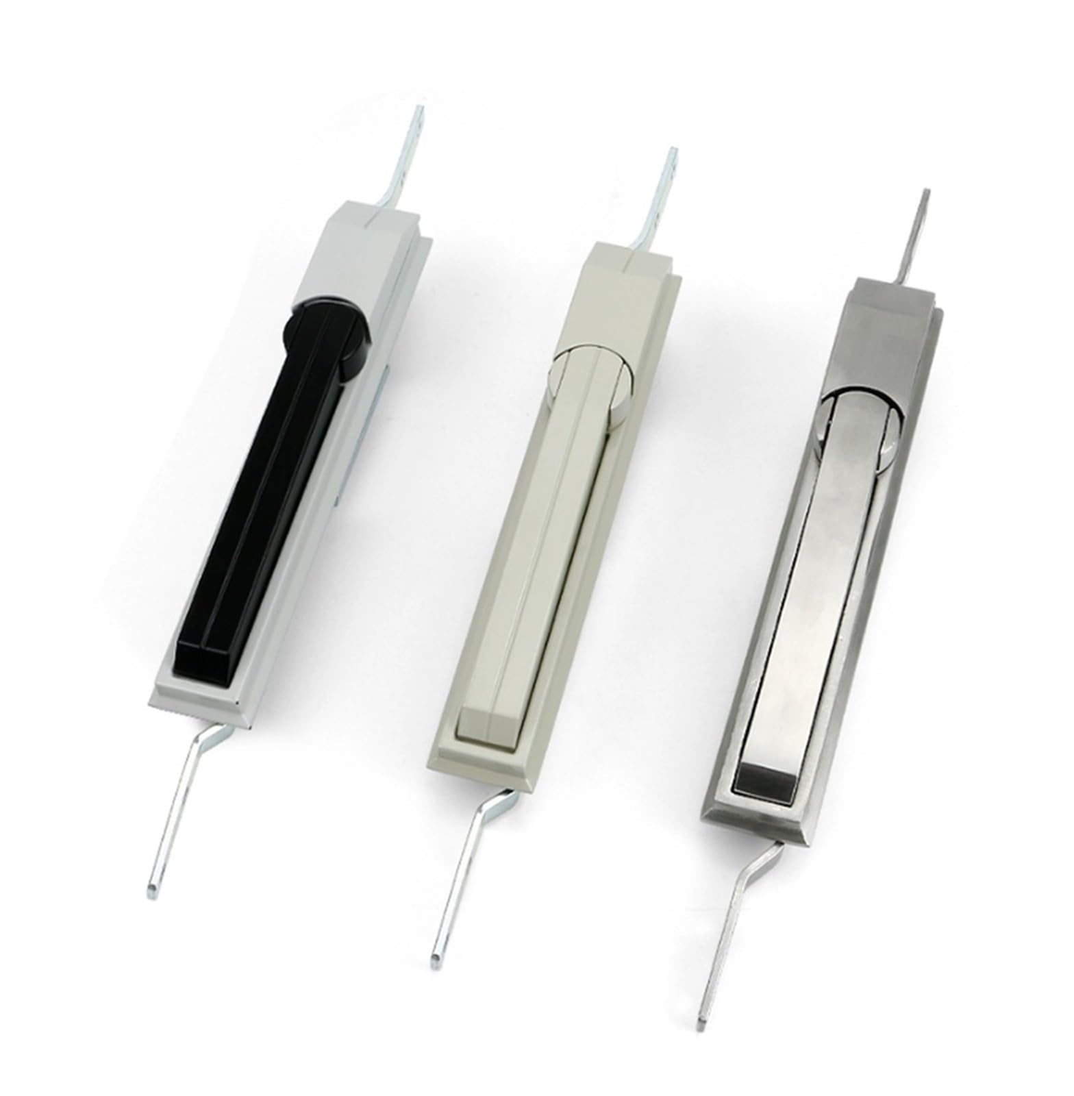 Boîtier de distribution robuste en inox 304 noir avec fermeture MS830 sécurisée