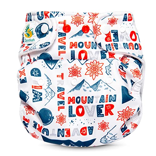 Doodush - V2.0 Überhose (Prefold) - Mountain Lover Größe XL (9-18+ kg) Cover