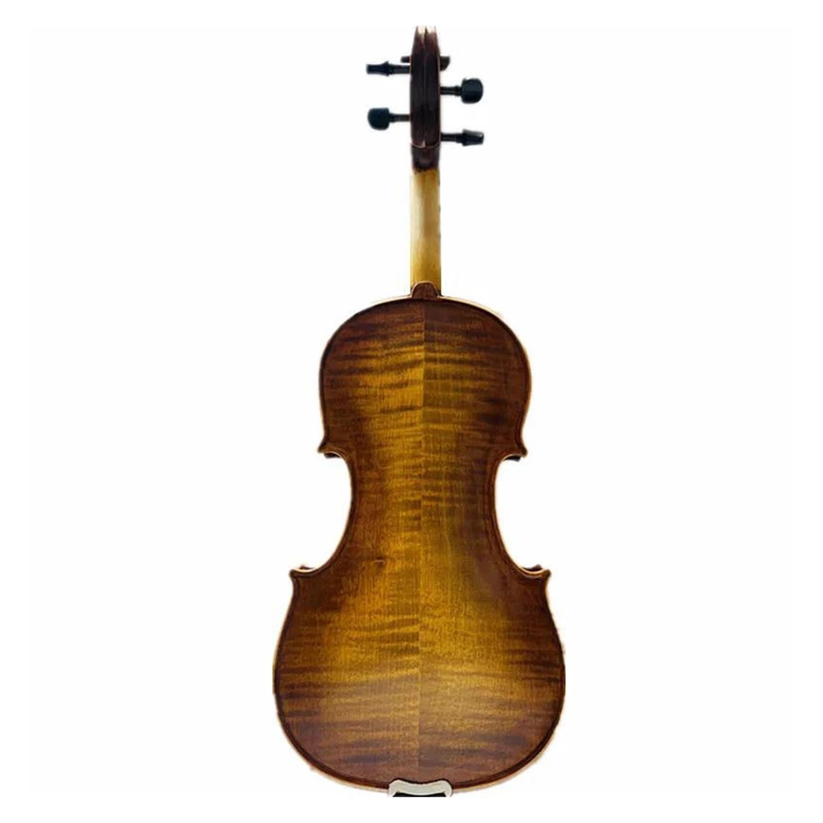 Violino 4/4 Fatto A Mano Con Fasce E Manico Spazzolati Suono Forte Strumento A Corda Violino
