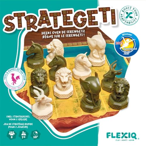 FlexIQ | Strategeti Jeu de société | À partir de 7+ | 2 Joueurs | Durée du Jeu : 10 Minutes | Version FR