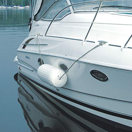Taylor Made Big B Inflatable Boat Fender, Black Onyx (6" x 15") End-to-End Line Passage Fits 5/8" Rope, Hangs Horizontally or Vertically, Ribbed Technology, Needle Valve, Marine-Grade Vinyl - 71025 - image 5