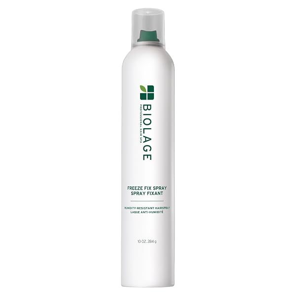 Biolage-Freeze Fix - Humidity-Resistant Fast-Drying Anti-Frizz Hairspray, Long-Lasting Strong Hold, For All Hair Types,