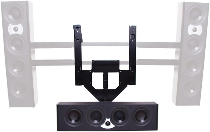 Chief Mfg.Shelf Hardware Mount Black (PACCC2)