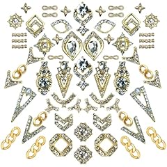 Light Golden Nail Art Alloy Charms