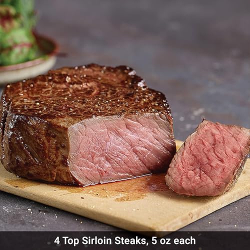 Flavorful Favorites Steak Variety Pack with 4 Top Sirloin Steaks, 4 Classic Steakburgers, and 4 Brookies from the Kansas City Steak Company | Cooking Instructions Included - Image 3