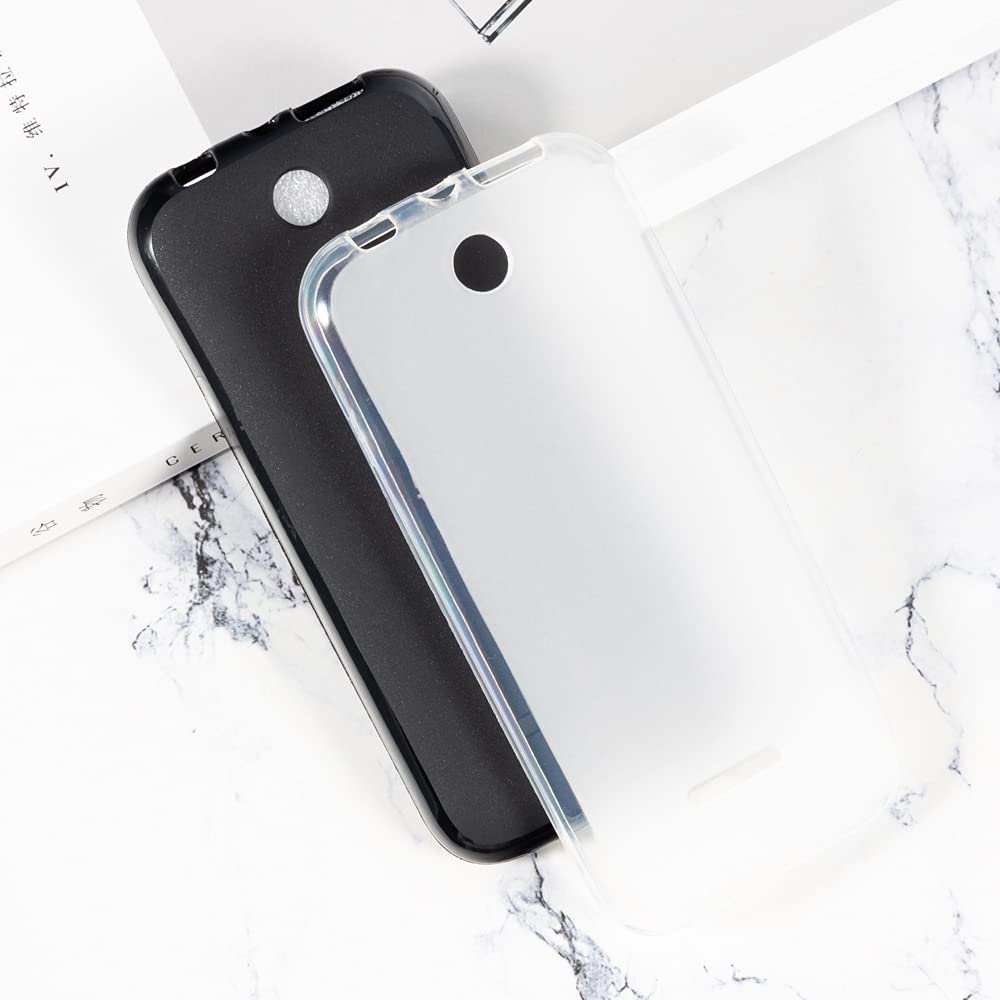 Custodia per Nokia 225 4G, in morbido TPU, antiurto, in silicone, anti-impronte, per Nokia 225 4G, colore: bianco