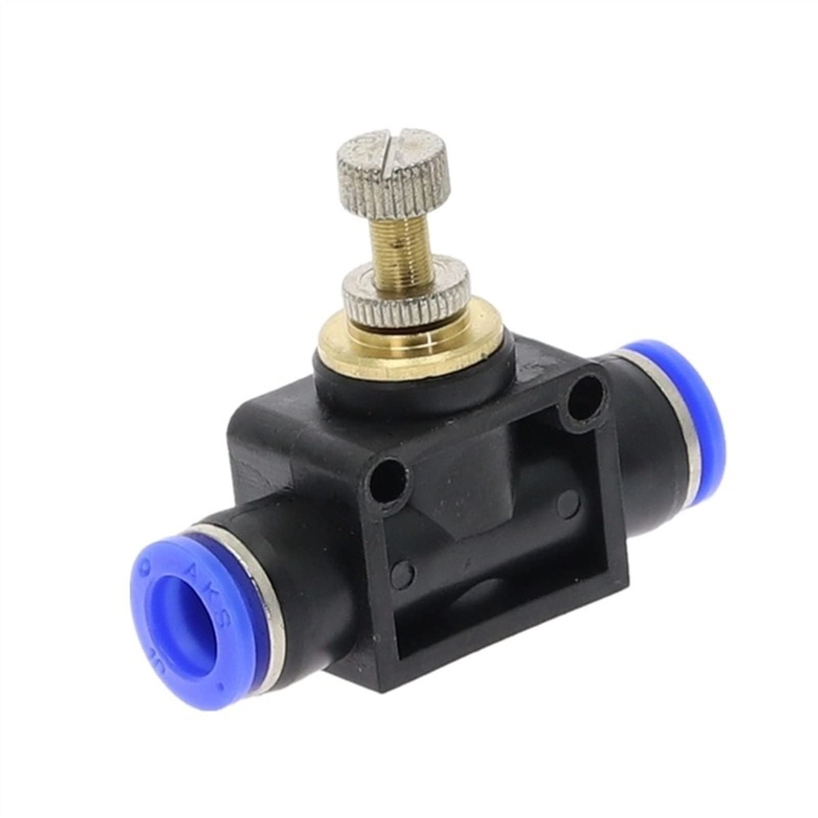 Złączki pneumatyczne zaworu od 4 mm do 12 mm OD wąż rurowy regulacja przepływu gazu złącze złączka regulator prędkości powietrza (Sa-6 mm)