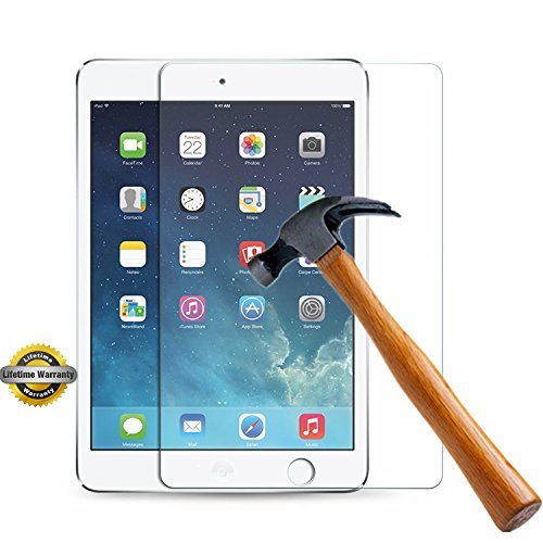 iPad Mini 3 2 1 Screen Protector, SOOYO(TM) Premium Tempered Glass Screen Protector (Shatter-Proof/Bubble Free) for Apple iPad Mini/iPad Mini 2/iPad Mini 3(7.9 inch)-[3Pack]