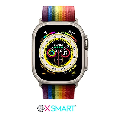 Pulseira Alpine Loop Para Apple Watch Ultra 49MM 45MM 44MM 42MM 41MM 40MM series 8,7,6,5,4,3 (Orgulh