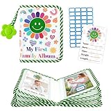 BOHEMIABY My First Family Photo Album for Baby, 4x6