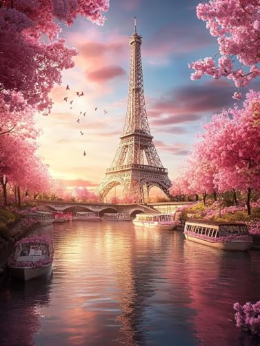 Diamond Painting Adulte Fleur 5D pour sublimer la décoration murale du salon 70x95cm